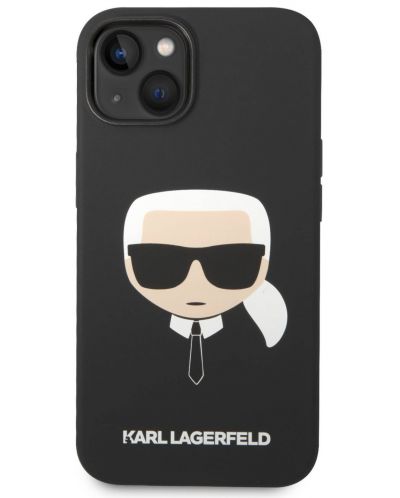 Калъф Karl Lagerfeld - MS Karl Head, iPhone 14 Plus, черен - 1
